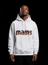 MAMS Classic Hoodie White — front